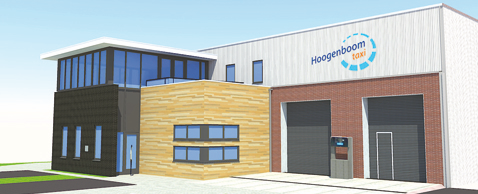 Nieuw bedrijfspand: artist impression Nieuw bedrijfspand: artist impression